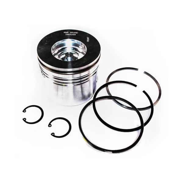 PISTON, CLIPS & RINGS 0.50MM For CUMMINS 4B4.5