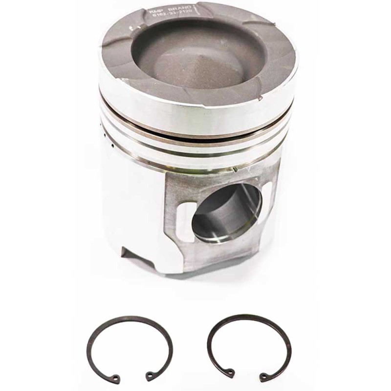 PISTON-BODY & CLIPS For KOMATSU S6D170-1 (BUILD 15A)