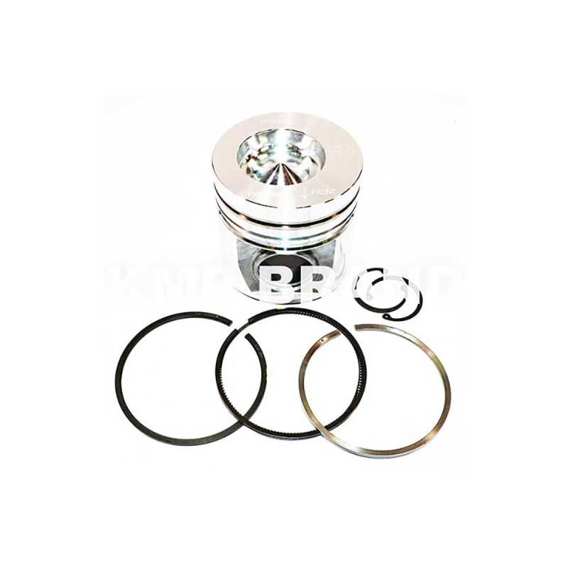 PISTON, CLIPS & RINGS 0.50MM For KOMATSU S4D102E-1 (BUILD 3D)